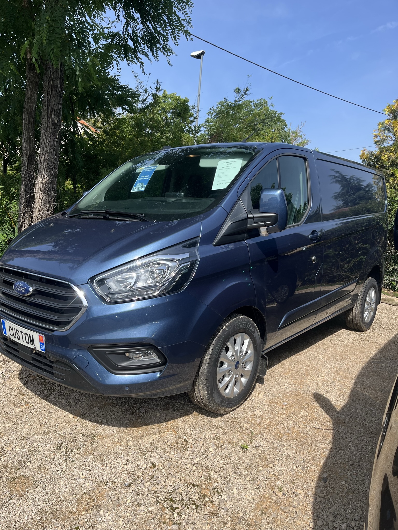 FORD TRANSIT CUSTOM Bleu Azur LIMITED - Photo 5