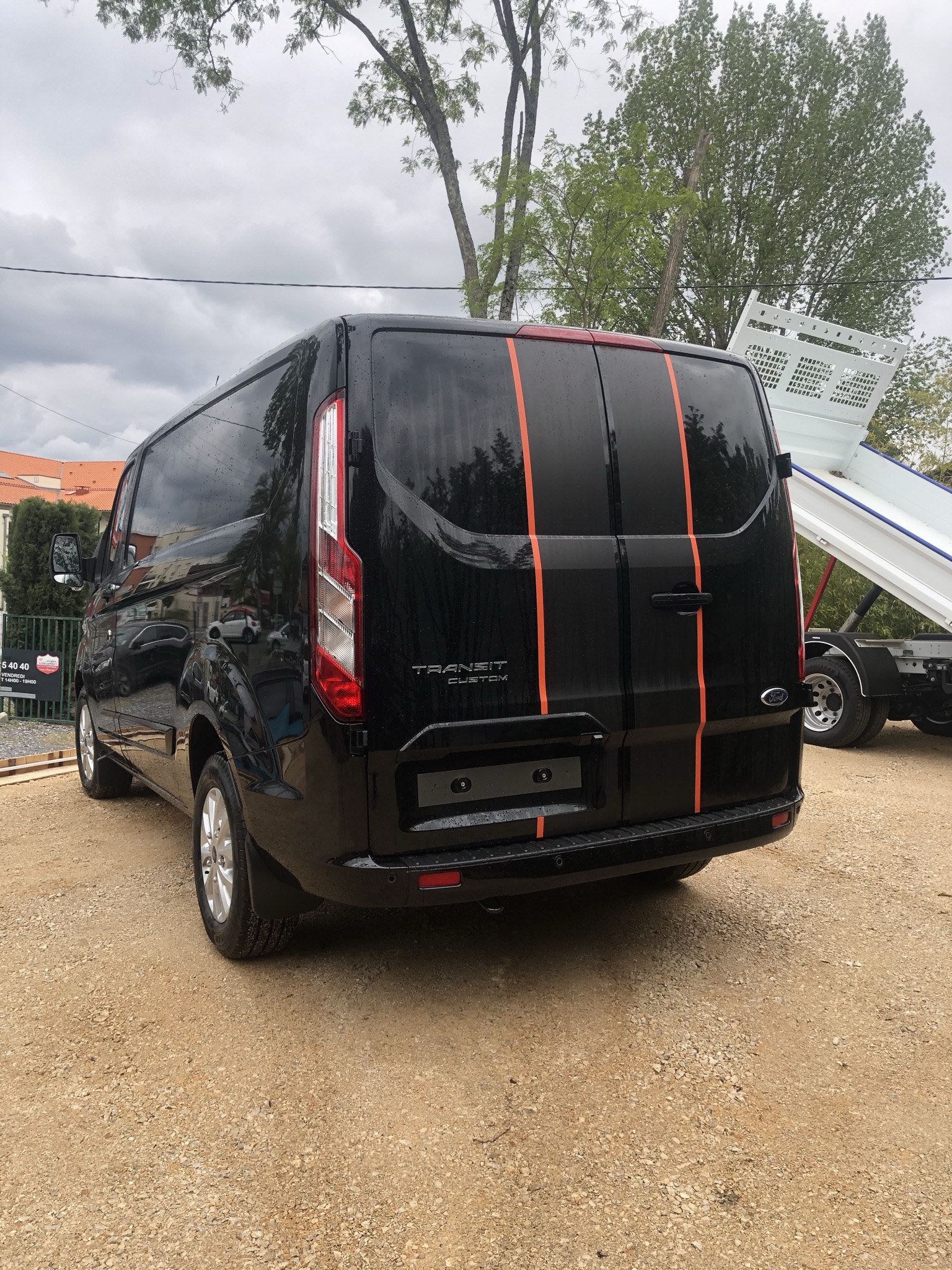 FORD TRANSIT CUSTOM Noir Agathe  LIMITED - Photo 6