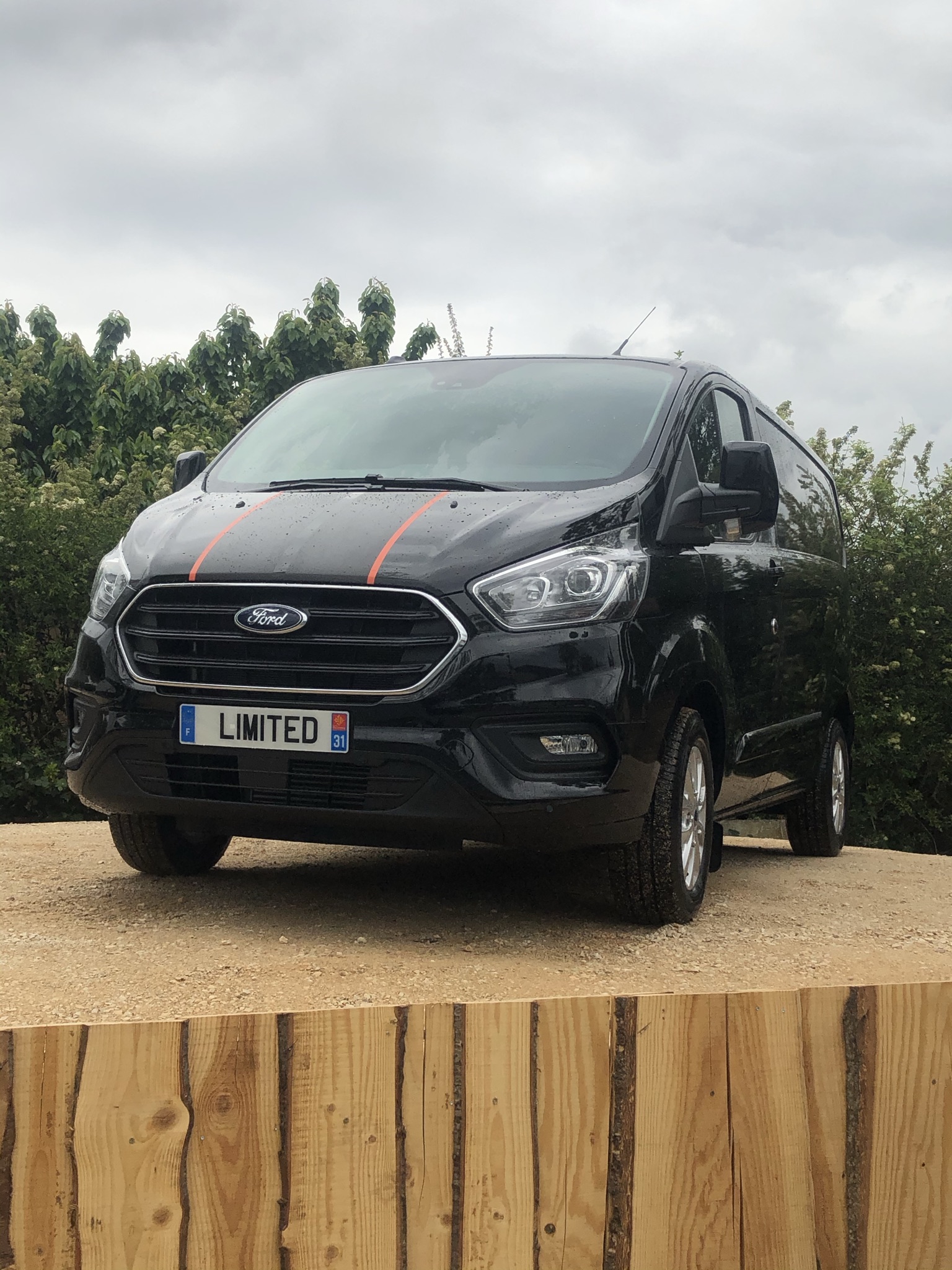 FORD TRANSIT CUSTOM Noir Agathe  LIMITED - Photo 7