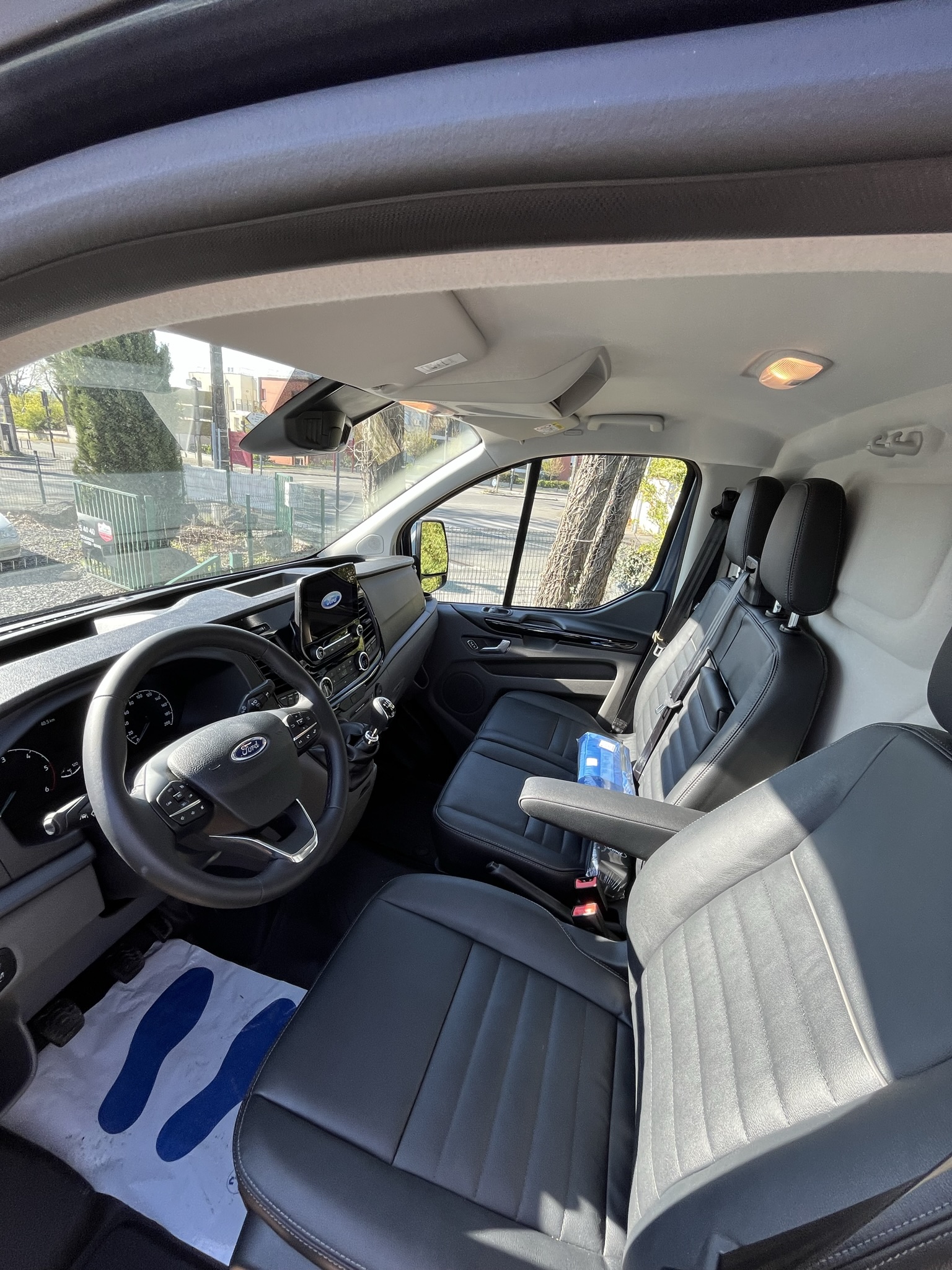 FORD TRANSIT CUSTOM Bleu Azur TRIAL - Photo 1