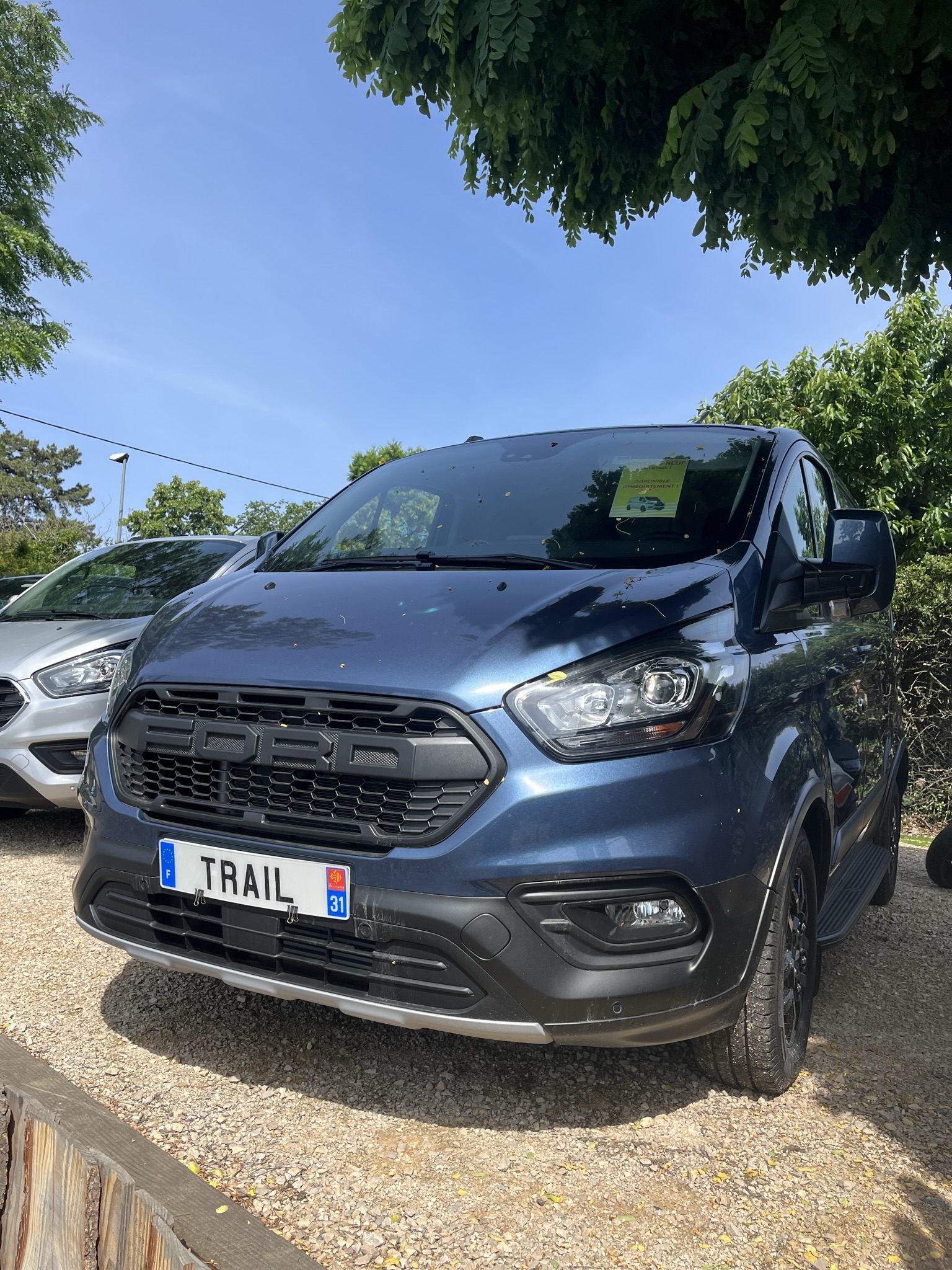 FORD TRANSIT CUSTOM Bleu Azur TRIAL - Photo 6