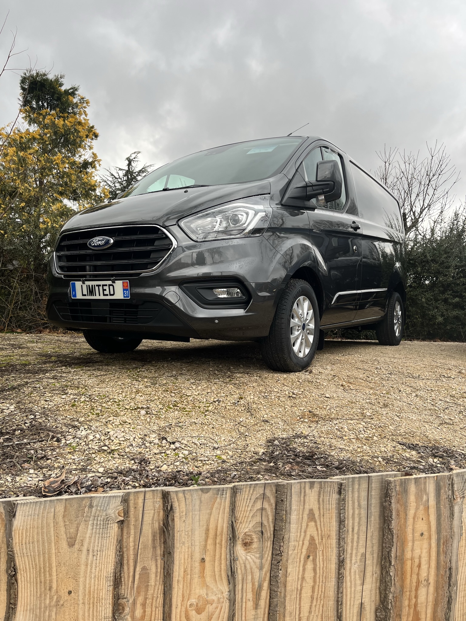 FORD TRANSIT CUSTOM gris magnetic  LIMITED - Photo 6